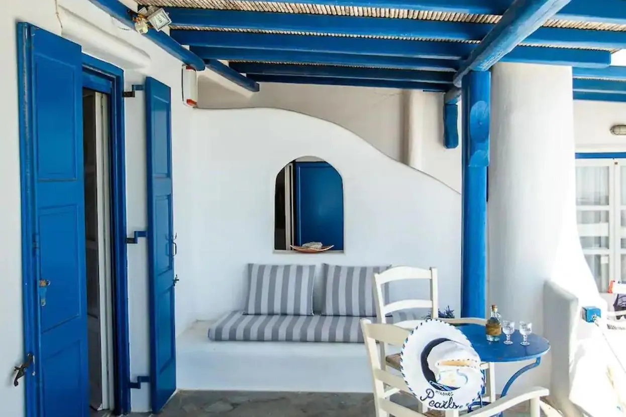 Ferienhaus Mykonos Coastal Retreat - Giovanna'S Beachfront Escape With Jacuzzi Mykonos Town