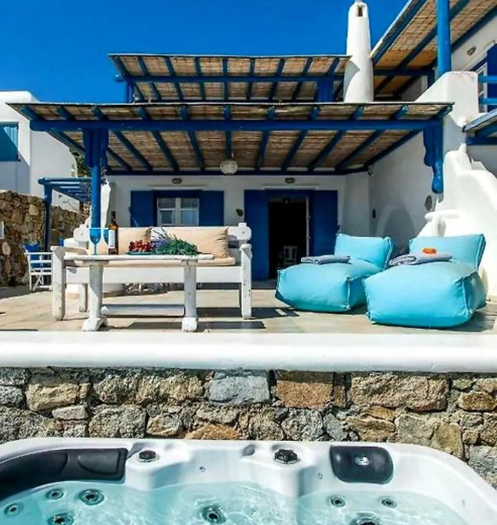Σπίτι διακοπών Mykonos Coastal Retreat - Giovanna'S Beachfront Escape With Jacuzzi Mykonos Town