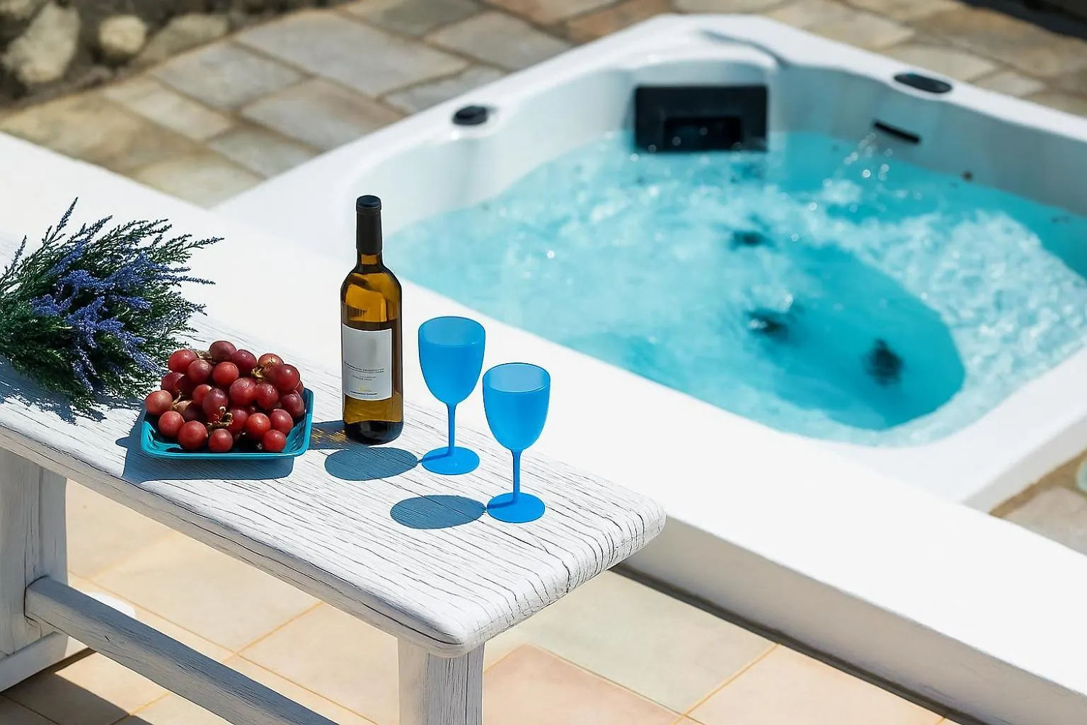 Ferienhaus Mykonos Coastal Retreat - Giovanna'S Beachfront Escape With Jacuzzi Mykonos Town